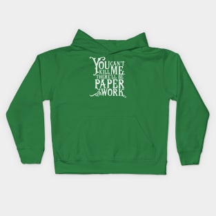 Good Omens: "There'll be paperwork" Kids Hoodie